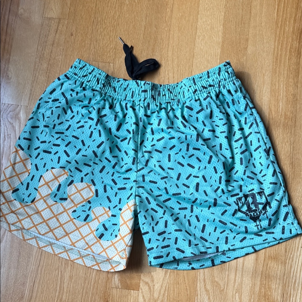 Men Ice Cream Shorts- Mint Green